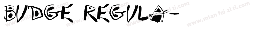 Budge Regula字体转换